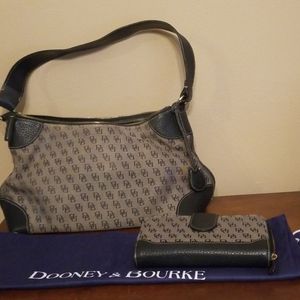 Dooney & Bourke purse with matching wallet